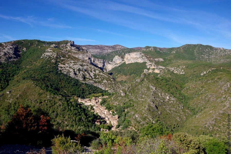 La Maison De La Traverse Saint-Guilhem-le-Desert Exteriér fotografie